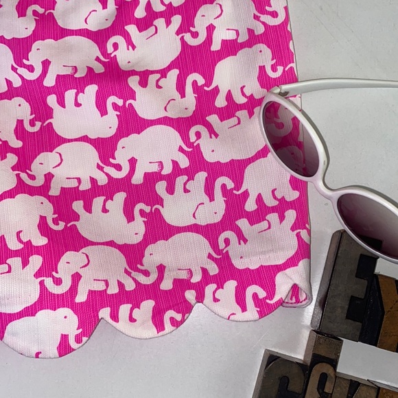 🐘🌴LILLY PULITZER ‘The Buttercup Short’ in Pop Pink Tusk🐘 in Sun Print - Picture 5 of 12
